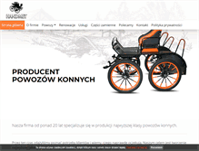 Tablet Screenshot of handmet.com.pl